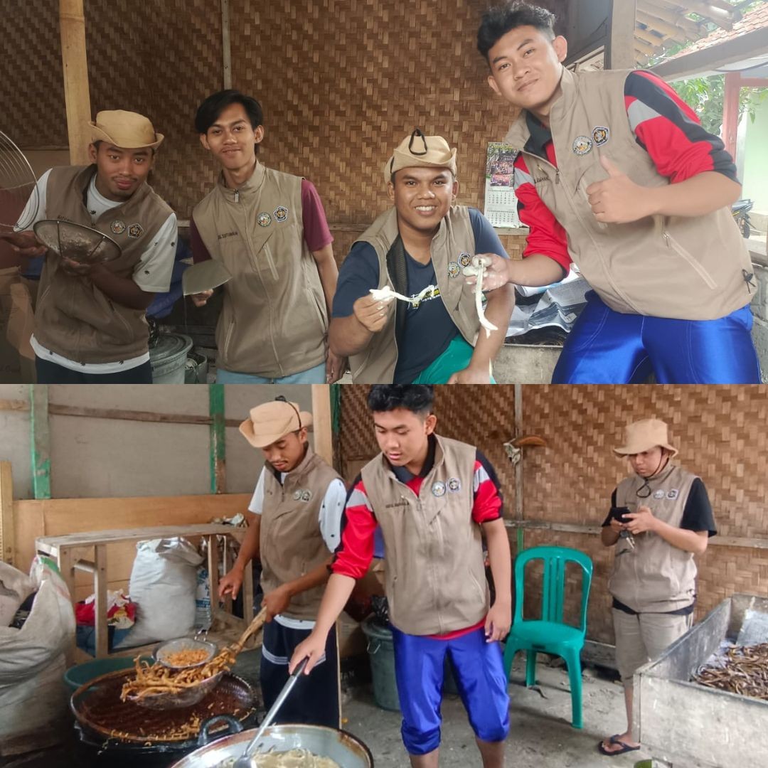 Kolaborasi Mahasiswa KKN STAI Al-Azhary dengan UMKM Dendeng Belut Desa Mayak : Upaya Peningkatan Kes