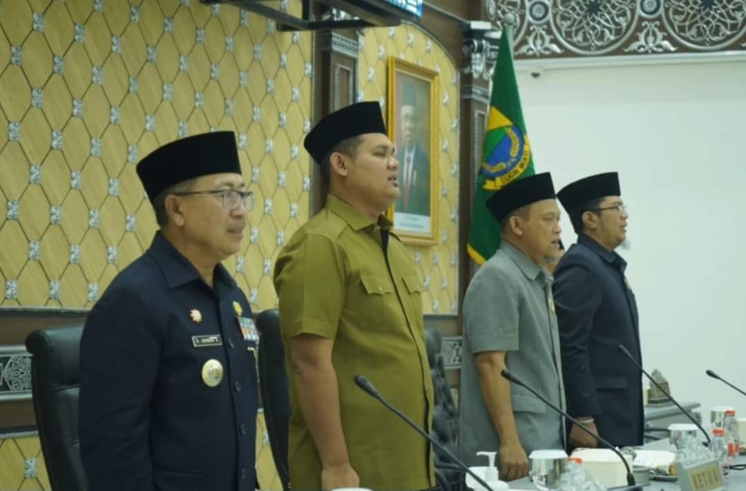 Ketua DPRD Cianjur Gelar Rapat Paripurna