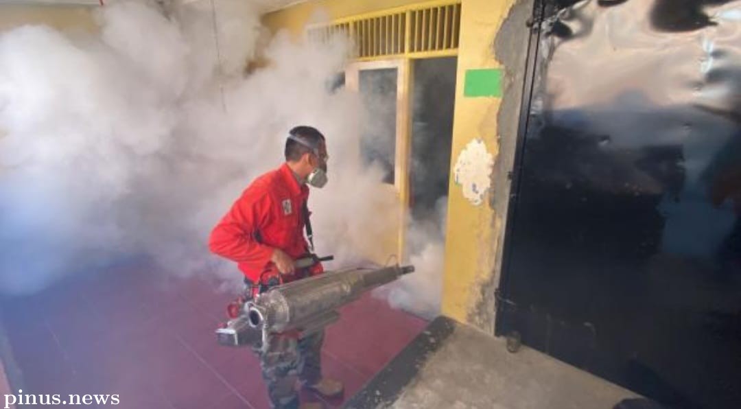 Dinkes Cianjur Fogging Kampung Kaum, P2B2: Tetap Terapkan PSN dan 3M