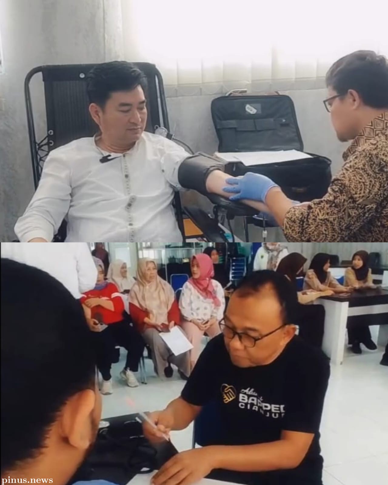 Dinas Kesehatan Cianjur Laksanakan Kegiatan Donor Darah