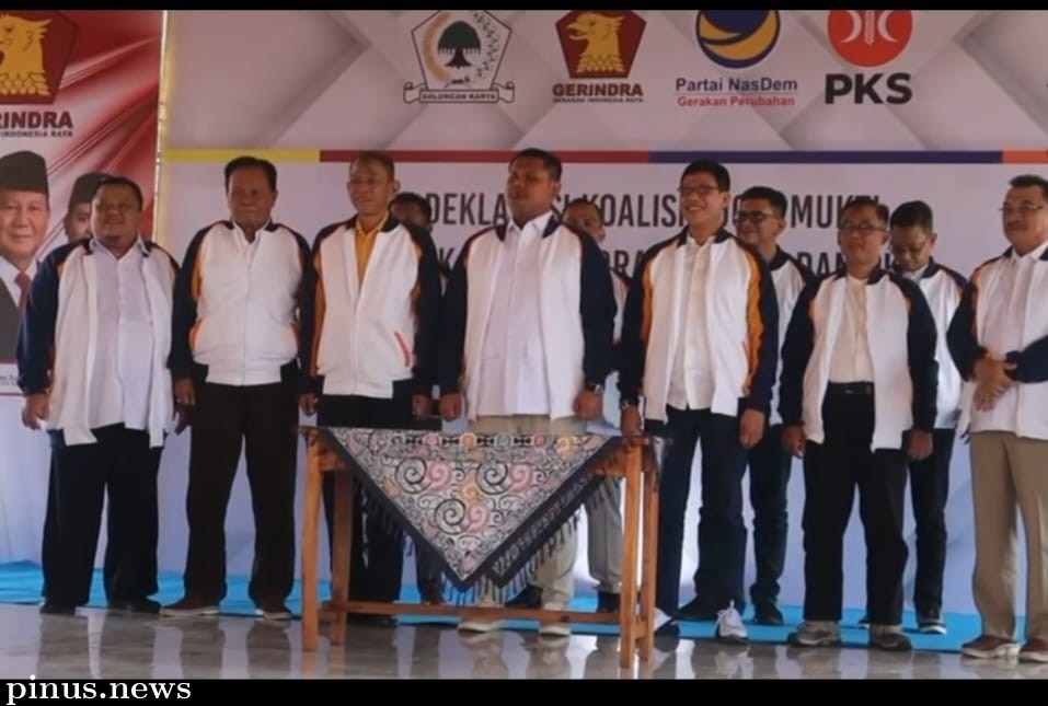 Empat Parpol Deklarasi Cianjur Sugih Mukti Hadapi Pilkada Cianjur 2024