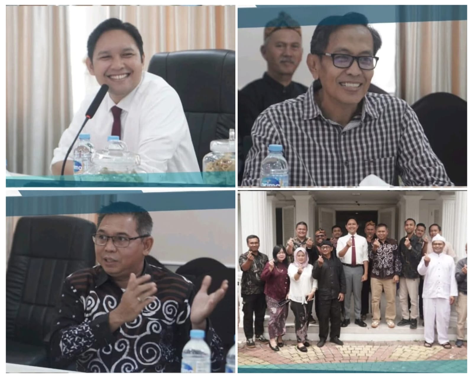 Bupati Wahyu Bersama Kepala Dinas Pertanian Cianjur Audensi dengan PT Sinar Sosro Gunung Slamat