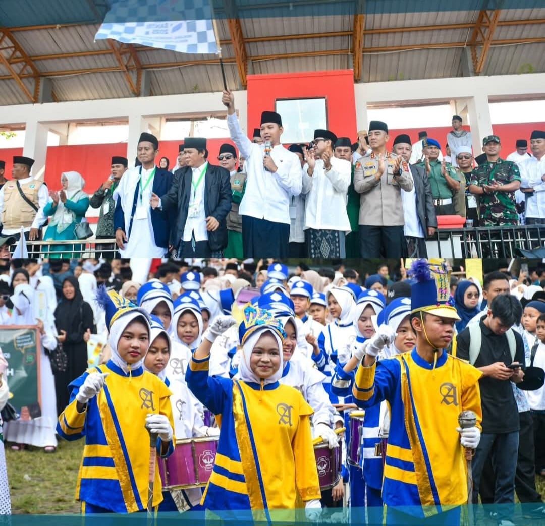 Pawai Hari Santri Nasional 2025 di Cianjur: Semangat Persatuan dan Identitas Bangsa Menggema